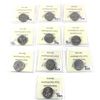 Image 2 : 1993-1999 Canada 25-cent ICCS MS64. 10pcs