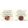 Image 2 : 2000 & 2001 Canada 1-cent ICCS MS67. 2pcs