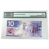 Image 2 : BC-63bAmc 2001 Canada $10 Knight-Dodge, Replacement, Missing Circle, FEC9997881, PMG CUNC64 EPQ