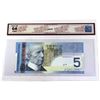 Image 2 : BC-67aA 2006 Canada $5 Jenkins-Dodge, Replacement, Printed 2006, AOH7012539, BCS CUNC64 Original