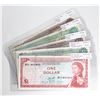 Image 1 : 5x 1965-1974 World Banknotes in Fine to EF Condition. Mixed Denomination. 5pcs.