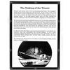 Image 2 : Somalia 1998 25 Shillings A History of World Shipping-The Titanic Sinks With COA and Write-Up