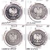 Image 1 : Poland Assorted Silver Coinage 1975-1994 Proof. 4pcs.