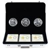 Image 1 : 2017 $20 Aircraft of the Second World War 3-piece Fine Silver Set w/ Selective Colour (Tax Exempt)