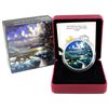 Image 1 : 2017 $30 Animals in The Moonlight-Cougar Fine Silver w/ Glow-in-the-Dark Colour (Tax Exempt)