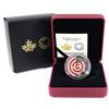 Image 1 : 2016 $20 Maple Leaf Maze Fine Silver w/ Selective Colour & Interactive Maze (Tax Exempt)
