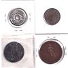 Image 2 : 4x 1792-1880 Great Britain Assorted Tokens. 4pcs.