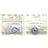 Image 1 : 10-cent 1946 MS64 & 1950 MS60 ICCS Certified. 2pcs.