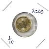 Image 1 : 2020 Canada 1/10oz .9999 Fine Gold Maple in Sealed Mint Plastic (Tax Exempt)