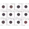 Image 1 : 12x 1908-1936 Great Britain Farthings Very Fine to Almost Uncirculated. 12pcs.