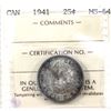 Image 1 : 1941 Canada 25-cent ICCS MS64