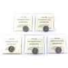 Image 2 : 1992 Canada 10-cent ICCS MS64/66/67, All NBU. 5pcs