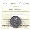 Image 1 : 2003P Canada 5-cent New Effigy ICCS MS65