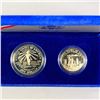 Image 2 : 1986 US Liberty Coin Set (2) - GEM BU w/ Cert