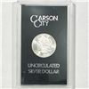 Image 2 : 1883-CC Morgan Silver Dollar - GSA w/ Cert