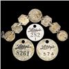 Image 1 : (4) Misc Tokens Bracelet ABOUT UNCIRCULATED