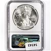 Image 2 : 1992 Silver Eagle NGC - MS69 Rev Struck Thru