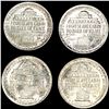 Image 2 : (4) 1946 Booker T. Half Dollars CLOSELY