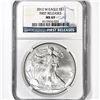 Image 1 : 2012-W Silver Eagle NGC - MS69