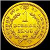 Image 2 : 1849 Rare Gold Dollar UNCIRCULATED