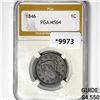 Image 1 : 1846 Large Cent PGA - MS64
