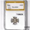 Image 1 : 1850 Seated Liberty Half Dime PGA - MS64