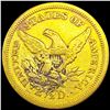 Image 2 : 1853 $2.50 Gold Quarter Eagle NICELY CIRCULATED