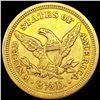 Image 2 : 1853 $2.50 Gold Quarter Eagle ABOUT UNCIRCULATED