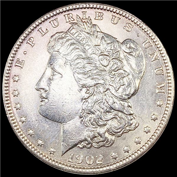1902 Morgan Silver Dollar CLOSELY UNCIRCULATED