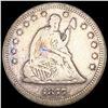 Image 1 : 1877 Seated Liberty Quarter NICELY CIRCULATED