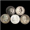 Image 1 : (5) 1892 Columbia Half Dollars CLOSELY