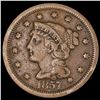 Image 1 : 1857 Large Cent NICELY CIRCULATED