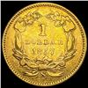 Image 2 : 1857-S Rare Gold Dollar CLOSELY UNCIRCULATED