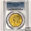 Image 1 : 1907 $20 Gold Double Eagle PCGS - MS62