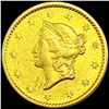 Image 1 : 1850 Rare Gold Dollar UNCIRCULATED