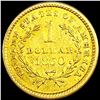 Image 2 : 1850 Rare Gold Dollar UNCIRCULATED