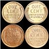 Image 2 : 1900's (4) Wheat Cents UNCIRCULATED