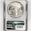 Image 2 : 1992 American Silver Eagle NGC - MS69 Rev Struck Thru