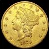 Image 1 : 1879 $20 Gold Double Eagle CLOSELY UNCIRCULATED