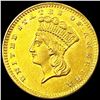 Image 1 : 1856 Rare Gold Dollar UNCIRCULATED
