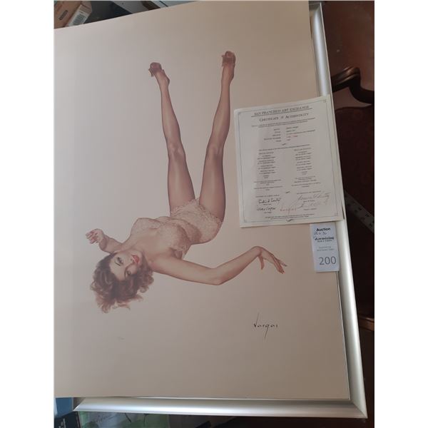 Limited Edition Lithographs Legacy Nudes Alberto Vargas Cat B