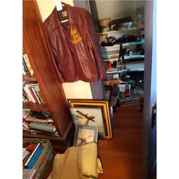 Vintage & Photo Signed Ron Turcotte Art Cat B