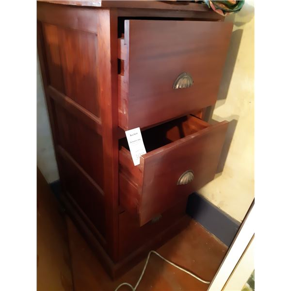 Wood File Drawer Cat C