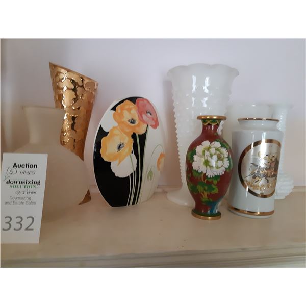 Milk Glass Vase and more. Cat A