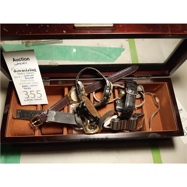 Gucci, Seiko & More Watches. Cat A