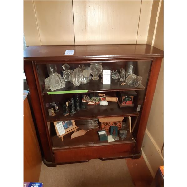 Antique China Cabinet Cat C