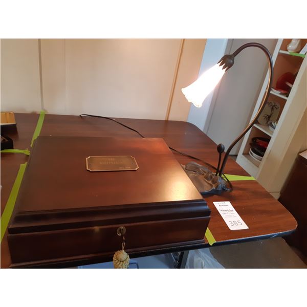 Lamp & Keepsake Box Cat A