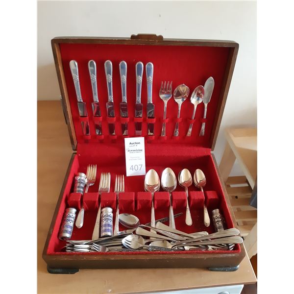 Rodgers Int Silverplate Flatware Cat A