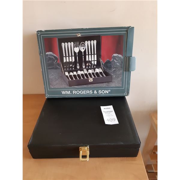 Rogers 42 pc Silverplate Flatware Cat A