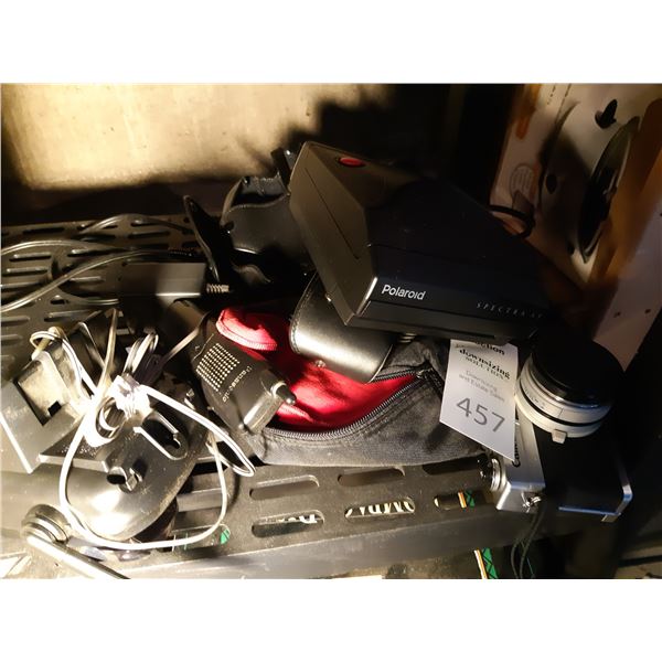 Canon & Polaroid Cameras Cat A